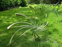Spiral 3 - Heat treated stainless steel, painted H=60cm, L=90cm, W=30cm, £600.00
